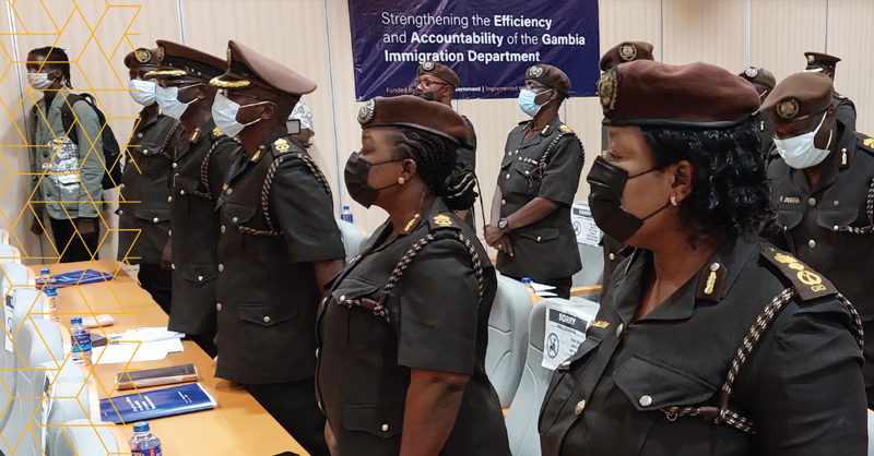 Scoping study on gender equality in The Gambia Immigration Department