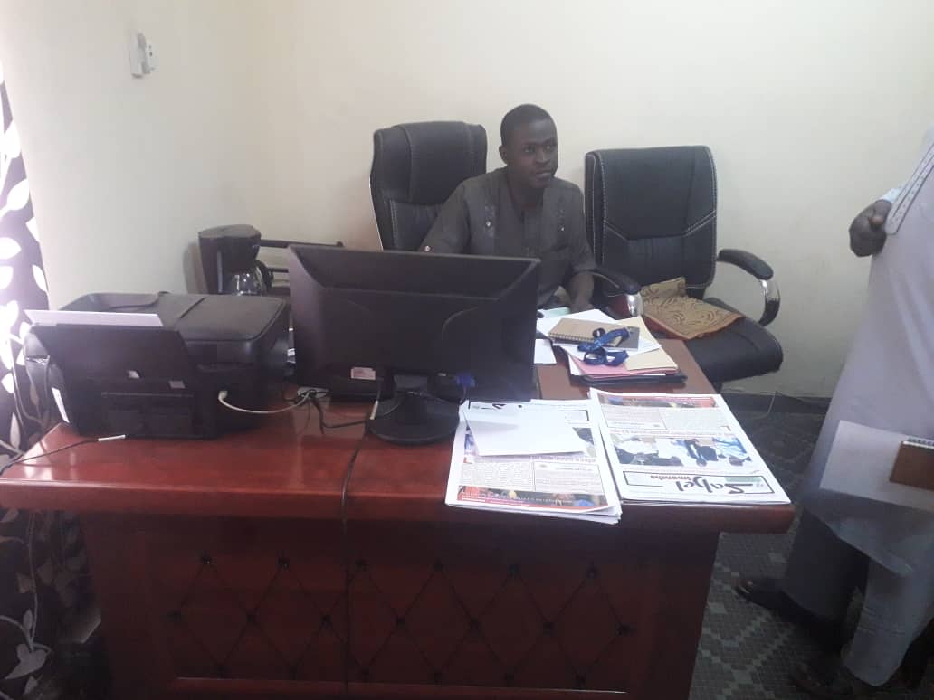 Installation du Secrétaire du Comité S&E dans son bureau au Niger
