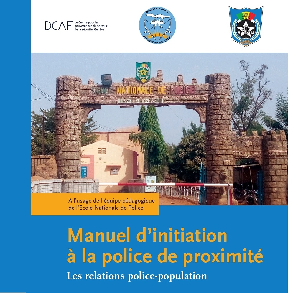 Manuel d'initiation a la police de proximité.